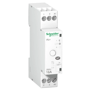   Schneider Electric Acti9 iTL+ A9C15032 iCT+ 16A standard kontraktor, 1P+N, Uc 230VAC