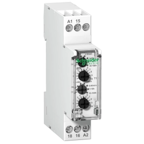 Schneider Electric ACTI9 iRTL - A9E16069 időrelé, 2P, Uc 24-240 VAC, 24VDC