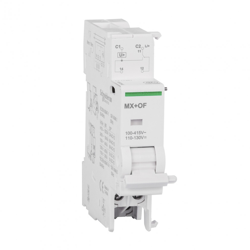 Schneider ACTI9 MX+OFmunkaáramú kioldó, 220-415VAC, 110-130VDC A9N26946