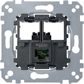 Schneider Electric Merten System-M - MTN4575-0001 - 1xRJ45 Cat5e UTP aljzat
