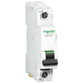 Schneider Electric Acti9 C60H - DC, C60PV - DC - A9N61511 - kismegszakító, 1P, C, 16A, 250VDC