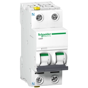   Schneider Electric Acti9 iC60H -A9F06632- kismegszakító, 1P+N, B, 32A