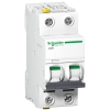 Schneider Electric Acti9 iC60N - A9F03210 - kismegszakító, 2P, B, 10A