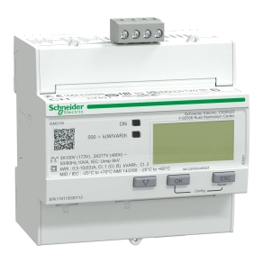 Schneider Electric iEM3000 series - A9MEM3155 - Digitális fogyasztásmérő,3F,63A,MODBUS,MID