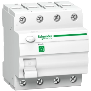   Schneider Electric Resi9 - R9R01440 - áram-védőkapcsoló, A osztály, 4P, 40A, 30mA