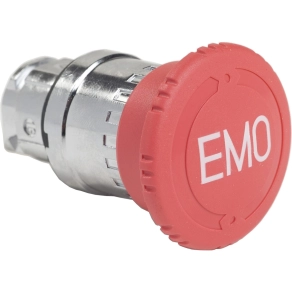   Schneider Electric Harmony XB4 - ZB4BS84430 - piros Ø40 vészleállító,lekapcsoló fej Ø22 reteszelő forg. visszaálló