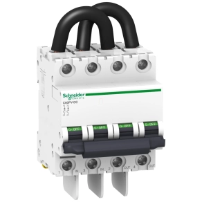   Schneider Electric Acti9 C60H - DC, C60PV - DC - A9N61659 - kismegszakító, 2P, B, 15A, 800VDC
