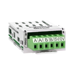 Schneider Electric Altivar 32 - VW3A3620 - frekvenciaváltó kiegészítő, Enkóder interfész modul, Rs422, 5V, ATV320 frekvenciaváltóhoz
