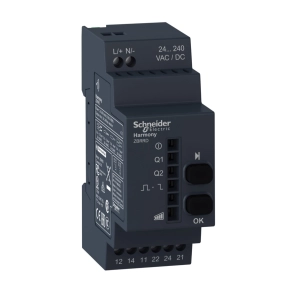   Schneider Electric Harmony XB5R - ZBRRD - konfigurálható vevőegység, 2 relé kimenet, monostabil/bistabil, 24 - 240VAC/DC