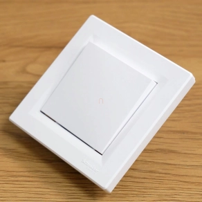   Schneider Electric Asfora - EPH0100121 - Egypólusú kapcsoló, rugós bekötés, fehér (101)