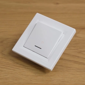   Schneider Electric Asfora - EPH1500121 - Váltókapcsoló, jelzőfényes, rugós bekötés, fehér