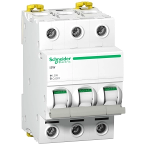 Schneider Electric Acti9 iSW - A9S65363 - terheléskapcsoló, 3P, 63A, 415AC