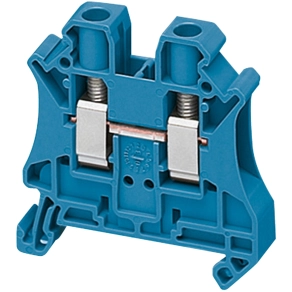 Schneider Electric Linergy TR terminals blocks - NSYTRV62BL - Csavaros egyszintes átkötőkapocs 1x1 csatlakozás 8,2 mm 6 mm2 41A - es kék