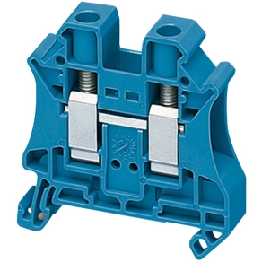Schneider Electric Linergy TR terminals blocks - NSYTRV102BL - Csavaros egyszintes átkötőkapocs 1x1 csatlakozás 10,2 mm 10 mm2 57A - es kék