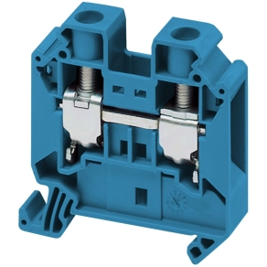 Schneider Electric Linergy TR terminals blocks - NSYTRV162BL - Csavaros egyszintes átkötőkapocs 1x1 csatlakozás 12,2 mm 16 mm2 76A - es kék