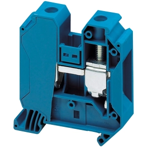 Schneider Electric Linergy TR terminals blocks - NSYTRV352BL - Csavaros egyszintes átkötőkapocs 1x1 csatlakozás 16 mm 35 mm2 125A - es kék