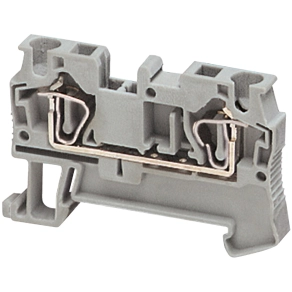 Schneider Electric Linergy TR terminals blocks - NSYTRR42 - Rugós egyszintes átkötőkapocs 1x1 csatlakozás 6,2 mm 4 mm2 32A - es