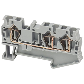Schneider Electric Linergy TR terminals blocks - NSYTRR43 - Rugós egyszintes átkötőkapocs 1x2 csatlakozás 6,2 mm 4 mm2 32A - es