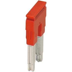 Schneider Electric Linergy TR terminals blocks - NSYTRAL162 - Dugaszolható áthidaló 2 láb 16 mm2 - es sorkapocshoz piros