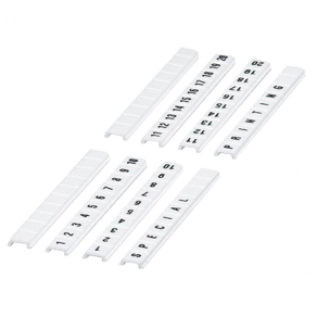   Schneider pattintható jelölőszalag, 10 karakteres (21-30-ig), 5 mm széles, fehér NSYTRABF530