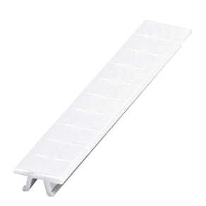   Schneider Electric Linergy TR terminals blocks - NSYTRAB6L1N - Pattintható jelölő, 10 csík, 6 mm széles, L1, L2, L3, N, PE, fehér