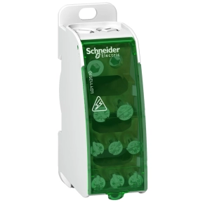   Schneider Electric Prisma G - LGY112510 - Linergy DS csavaros elosztó blokk, 125A, 1P, 10 lyuk