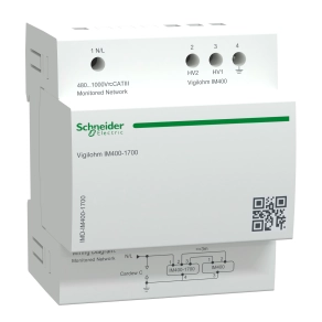 Schneider Electric Vigilohm - IMD - IM400 - 1700 - Szigetelés kiegészítő modul 1700 VAC L - L