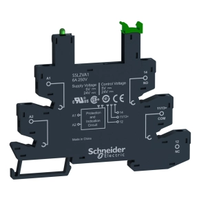   Schneider Electric Harmony Solid State Relays - SSLZVA1 - SSL szilárdtestrelé foglalat, 24VDC, csavaros