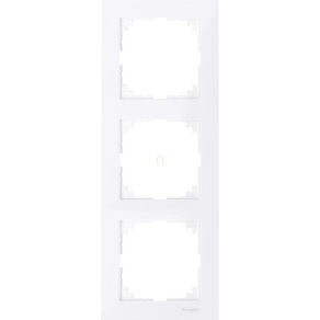   Schneider Electric Merten M-Pure - MTN4030-3625 - hármas keret, aktívfehér