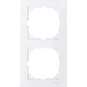   Schneider Electric Merten M-Pure - MTN4020-3619 - kettes keret, polárfehér