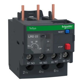   Schneider Electric TeSys LR.D - LRD22L - Cl20 BiMet OLR 600VAC 17 - 24 phase sen