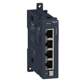   Schneider Electric Modicon M241 - TM4ES4 -TM4 kommunikációs modul, Ethernet/IP Modbus TCP switch, 4xRJ45