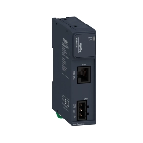 Schneider Electric Modicon TM3 - TM3XREC1 - kiegészítő, busz bővítő adafogadó modul (XTRA1 adatátviteli modulhoz), külső táp: 24 VDC