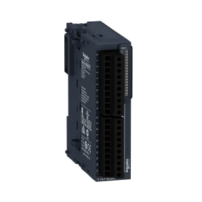 Schneider Electric Modicon TM3 - TM3DQ16T - bővítő modul, 16 digitális tranzisztor (source) kimenet, 24 VDC