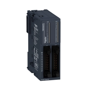   Schneider Electric Modicon TM3 - TM3DQ32TK - bővítő modul, 32 digitális tranzisztor (source) kimenet, 24 VDC, HE10