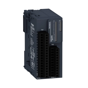   Schneider Electric Modicon TM3 - TM3DM24R - bővítő modul, 16 digitális bemenet, 8 digitális relé kimenet, 24 VDC