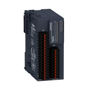   Schneider Electric Modicon TM3 - TM3DM24RG - bővítő modul, 16 digitális bemenet, 8 digitális relé kimenet, 24 VDC, rugós