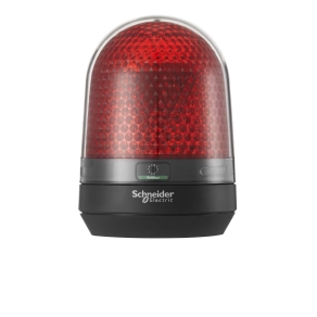   Schneider Electric Harmony XVR - XVR3M04 - forgófényű jelzőegység, LED-es, Ø100, IP65, piros, 100-230VAC
