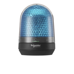   Schneider Electric Harmony XVR - XVR3M06 - forgófényű jelzőegység, LED-es, Ø100, IP65, kék, 100-230VAC