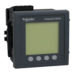 Schneider Electric PM5000 series - METSEPM5320 -PM5320 Teljesítménymérő,Ethernet, memória, 2DI / 2DO, riasztások, 100-415 V AC