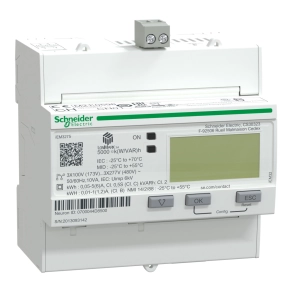   Schneider Electric iEM3000 series - A9MEM3275 - Digitális fogyasztásmérő,3F,áramv,Lon,MID