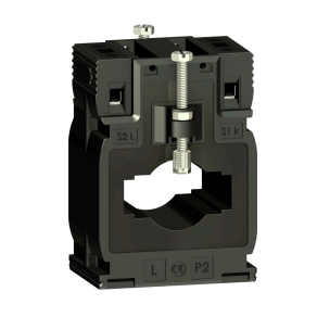   Schneider Electric Current transformer TI - METSECT5MB030 - áramváltó 300/5A klíma álló, (Ø26) kábelhez vagy (12x50 és 15x32) gyűjtősínhez (MB)