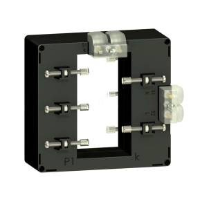   Schneider Electric Current transformer TI - METSECT5DE125 - áramváltó 1250/5A (54x102) klíma álló, gyűjtősínhez kettős szekunder kivezetéssel (DE)