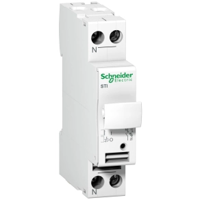 Schneider Electric Acti9 STI - A9N15645 - olvadóbiztosítós szakaszolókapcsoló, 1P-N, 20A, 8.5x31.5mm