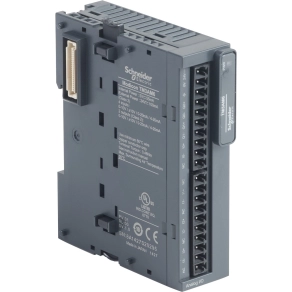 Schneider Electric Modicon TM3 - TM3AM6 - bővítő modul, 4 analóg be- 2 kimenet, 12/11+1 bit, +/-10V / 0...10V / 0…20mA / 4…20mA