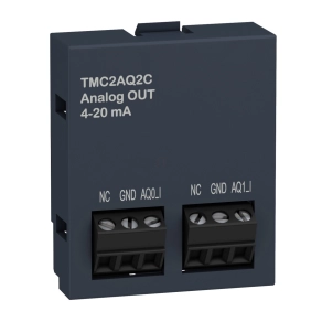   Schneider Electric Modicon M221 - TMC2AQ2C - TMC jelkártya, 2 analóg kimenet (4-20mA), 12 bit