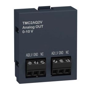   Schneider Electric Modicon M221 - TMC2AQ2V - TMC jelkártya, 2 analóg kimenet (0-10V), 12 bit