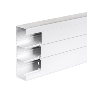   Schneider Electric OptiLine 45 - ISM10500P - kábelcsatorna fedéllel 185x55 mm, műanyag, polárfehér