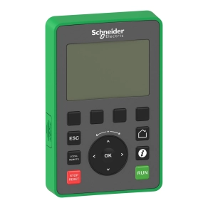 Schneider Electric Altivar Process ATV600 - VW3A1111 - frekvenciaváltó kiegészítő, Grafikus kijelző terminál, 240 x 160 pixel, IP65, ATV340 - 600 - 900 hajtásokhoz