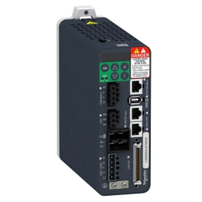 Schneider Electric Lexium 28 - LXM28AU02M3X - 28 szervohajtás, 200 W, 1/3f, 230 VAC, 1x Modbus, 2x CANopen/CANmotion